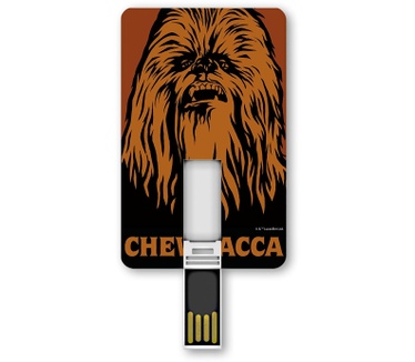 Tribe Star Wars Iconic Card - Chewbacca 8GB Rood