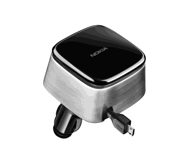 Nokia DC-10 Retractable Car Charger / Autolader Micro-USB