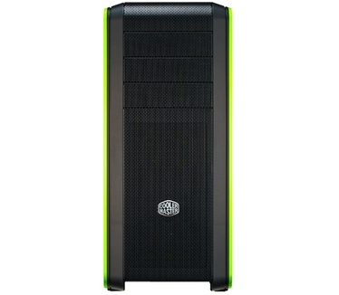Cooler Master CMS-693-GWN1 CM 690 III Green Edition "Dual USB 3.0 Mid Tower, Full Mesh Front panel and Top" Black & Green