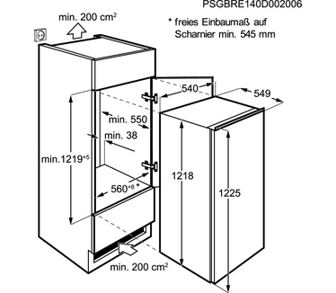 Zanussi ZBA22422SA