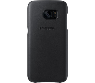 Samsung Galaxy S7 Leather Cover Zwart