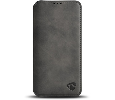 Nedis N SSW10022BK - Soft Wallet Book für Samsung Galaxy A70| Transparent