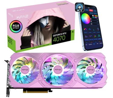 KFA2 GeForce RTX 4070 EX Gamer Pink