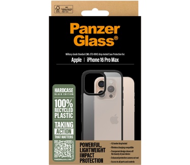 PanzerGlass PG HardCase Black iPhone 16 6.9Inch Pro