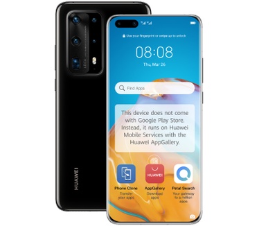 Huawei P40 Pro+ Zwart
