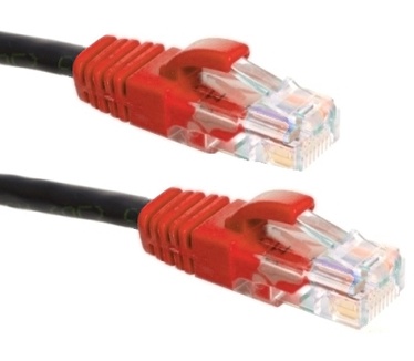 Eeconn Cat.5e U/UTP Cross-over kabel, AWG24, PVC, Zwart, 1.5m