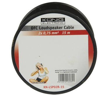 Konig 2x 0.75mm², 15m