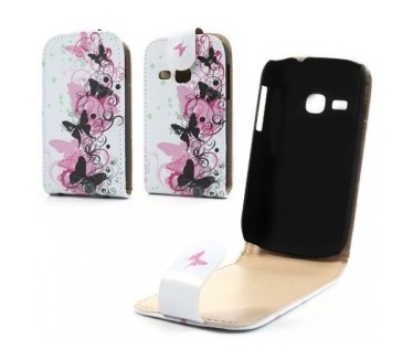 qMust Flip Case Samsung Galaxy Young (butterfly)
