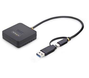 Startech.com USB-C/USB-A naar M.2 NVMe Dock Adapter, 10Gbps, Externe M.2 NVMe SSD Lezer, B+M/M-Key, Vereist Geen Gereedschap