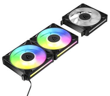 ARCTIC BioniX P14 A-RGB, 3-pack, Zwart, 140mm