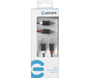eStuff 3.0m 2x RCA - 2x RCA