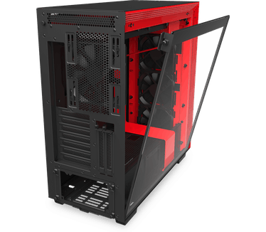 NZXT H710i Zwart/Rood