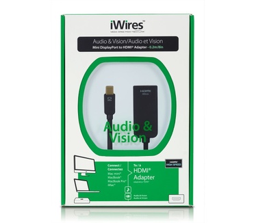 iWires Mini DisplayPort naar HDMI adapter