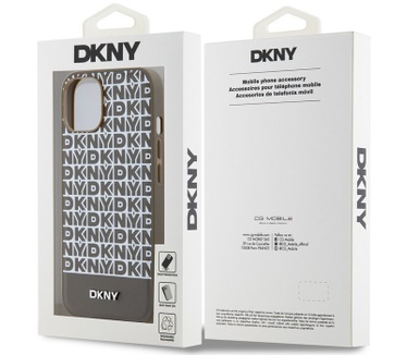 DKNY Repeat Bottom Stripe Back Case - iPhone 11 (6.1") - Bruin Bruin
