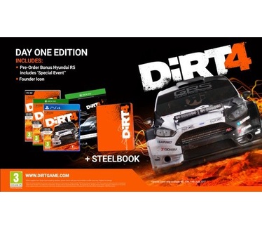 DiRT 4 Steelbook Edition, Xbox One (Windows)
