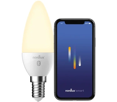 Nordlux 2170171401 Gloeilamp-lamp Energielabel G (A - G) E14 Peer Besturing via App, Dimbaar 1 stuk(s)