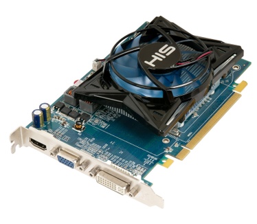 HIS 6750 Fan 1GB DDR3 PCI-E DVI/HDMI/VGA