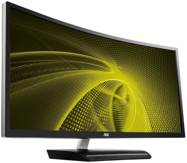AOC 35IN 2560X1080 4MS 21:9 C3583FQ/BS 2000:1 D-SUB/DVI/HDMI