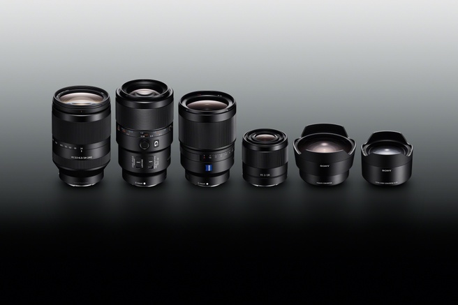Sony FE lenzen