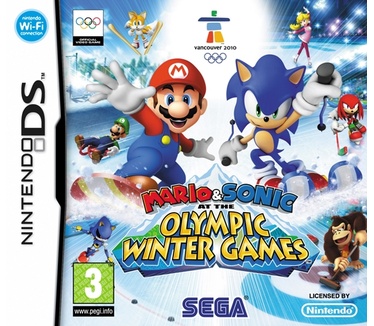 Packshot voor Mario & Sonic op de Olympische Winterspelen