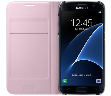 Samsung Flip Wallet voor Galaxy S7 Roze