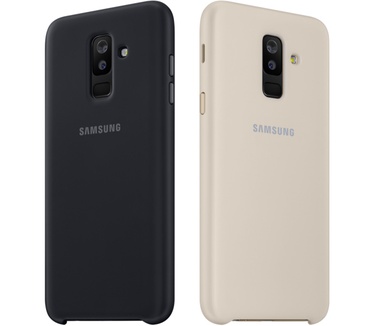 Samsung Galaxy A6+ Dual Layer Cover (Galaxy A6+) Goud