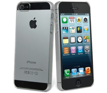 Muvit Crystal Case Transparant + Screen iPhone 5