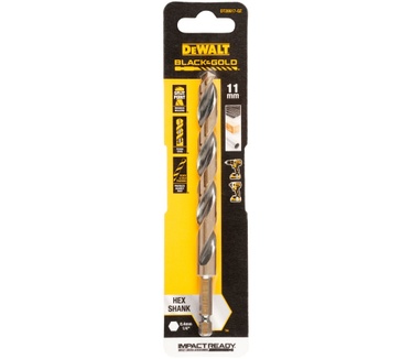 DeWalt DT20617-QZ HSS-G Metall-Spiralbohrer 1 Stück 11 mm Gesamtlänge 145