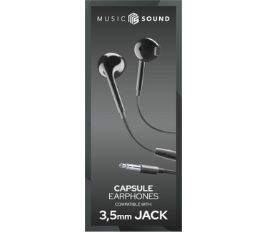 Cellular Line Egg-Capsule Earphones (Zwart)