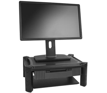 Startech.com Monitorstandaard met lade in hoogte verstelbaar