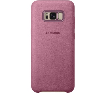 Samsung Galaxy S8 Plus Alcantara Cover (Galaxy S8+) Roze