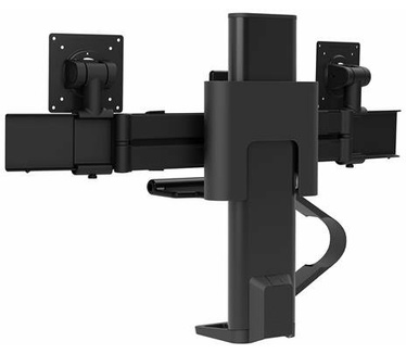 Ergotron Trace Dual Monitor Desk Mount Zwart