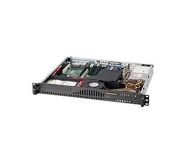 Supermicro SuperChassis 512-200B, Black