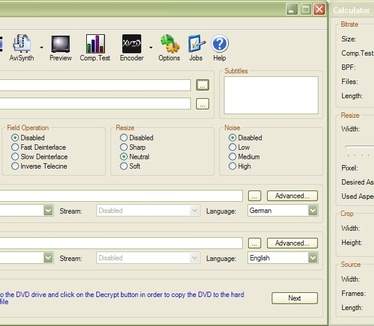 DVX screenshot