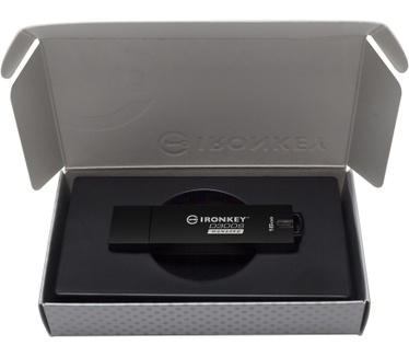 Kingston IronKey D300 Serialized Managed 16GB Zwart