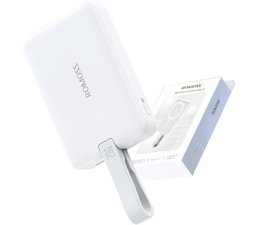Romoss Powerbank WMS10 10000mAh 20W (white) Powerbank - Wit - 10000 mAh