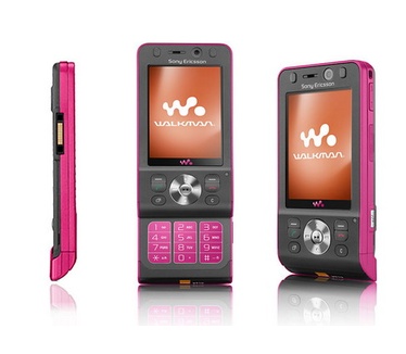 Sony Ericsson W910i  Roze