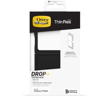 Otterbox Thin Flex PC Back Cover Samsung Galaxy Z Flip 6 (Galaxy Z Flip6) Zwart