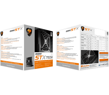 Cougar STX STX 80 Plus Netzteil - 450 Watt (31TC045.0037)