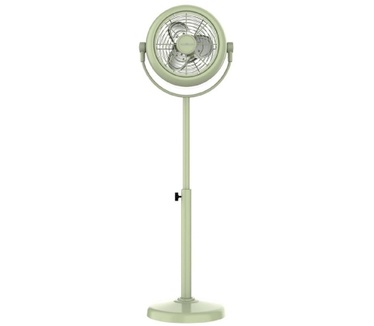 Cecotec - EnergySilence 250 ClassicStyle Green staande ventilator - 25 W, diameter 25 cm, 3 bladen en in hoogte verstelbaar, 2 snelheden en zorgvuldig design, eenvoudige bediening, eenvoudige