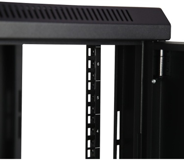 Startech.com 6U Serverkast rack wand monteerbaar diepte tot 16,9" / 42,9 cm scharnierende behuizing