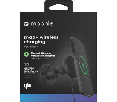Mophie Snap+ Draadloze Autolader 15W
