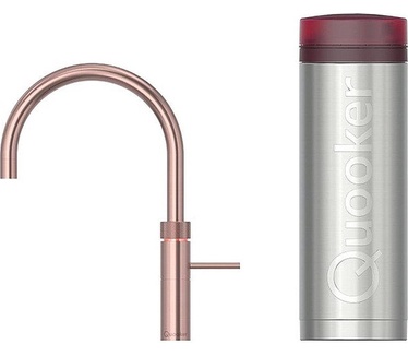 Quooker Fusion Round Rosé koper incl. COMBI reservoir