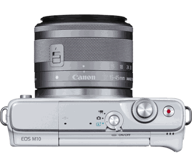 Canon EOS M10 + EF-M 15-45mm f/3.5-6.3 IS STM Wit