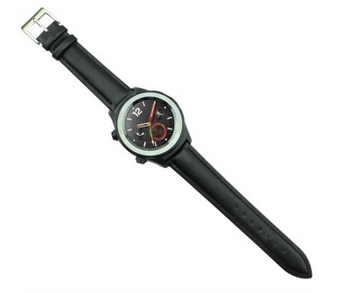 qMust Huawei Watch 2 Sport Lederen bandje Zwart