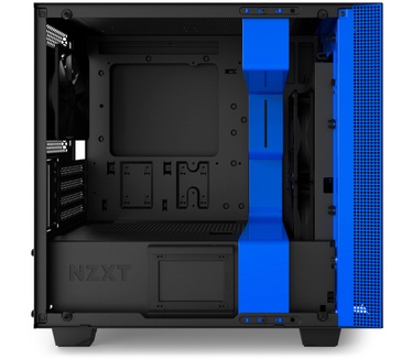 NZXT H400i Blauw/Zwart