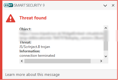 ESET false positive