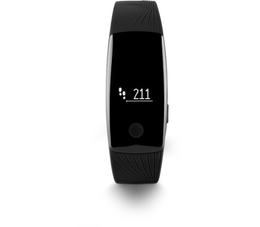 Medion Life ® E1000 Fitness Activity Tracker (zwart) Zwart (Zwart)