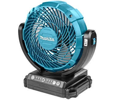 Makita DCF102Z 14,4 V / 18 V Ventilator met zwenkfunctie Zonder accu's en lader, in doos