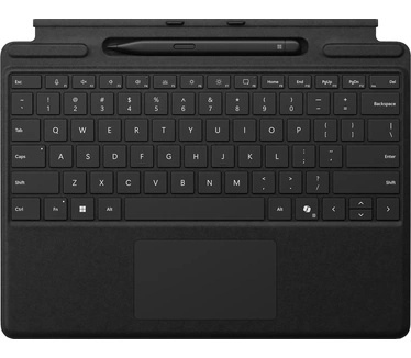Microsoft Surface Pro Type Cover met penopslag en Slim Pen (Qwerty US) Zwart